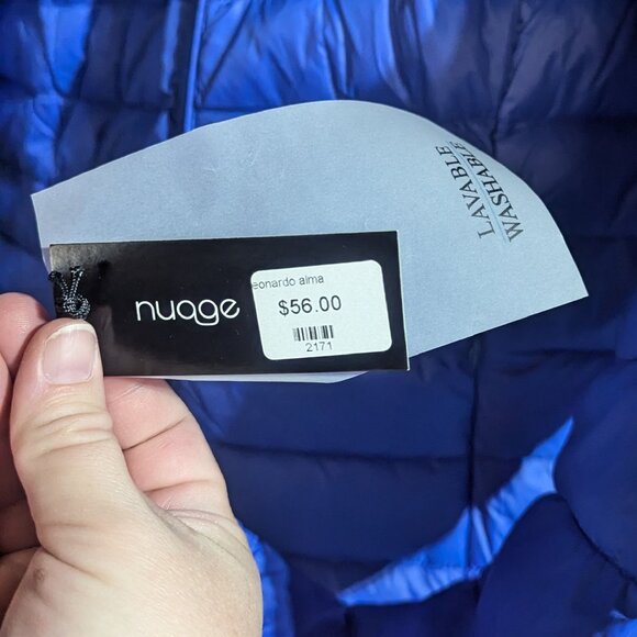 Nuage Sport Lightweight Packable Puffer Jacket – Blue – Women’s M – NWT - Picture 6 of 8